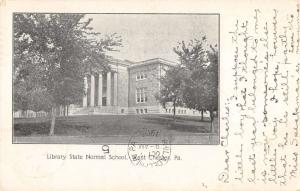 West Chester Pennsylvania view of library State Normal School antique pc Y14944