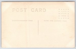 RPPC Studious Sister? & Bookish Brother?~Elaborate Library Studio Backdrop c1913