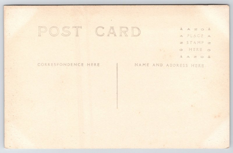 RPPC Studious Sister? & Bookish Brother?~Elaborate Library Studio Backdrop c1913