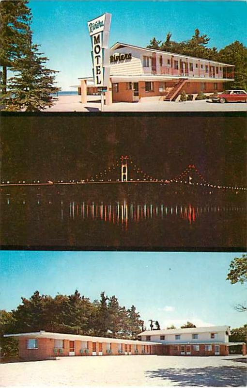 Riviera Motel on the Water Mackinaw City Michigan MI