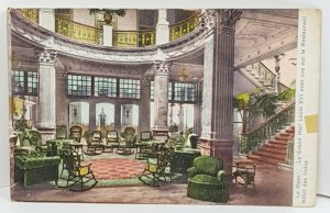 Hotel de Indes Haye Netherlands Europe Vintage Postcard