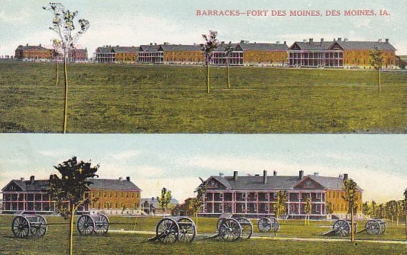 Iowa Des Moines Barracks Fort Des Moines