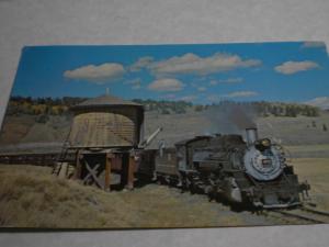 Cumbers and Toltec Railroad //Used Postcard/ 11Aug1977