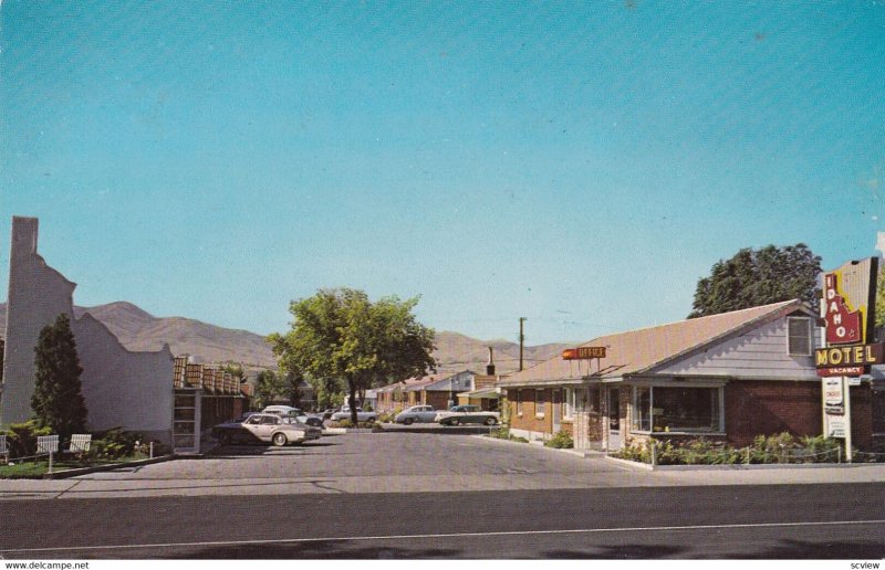 POCATELLO , Idaho, 50-60s ; Idaho Hotel, street view