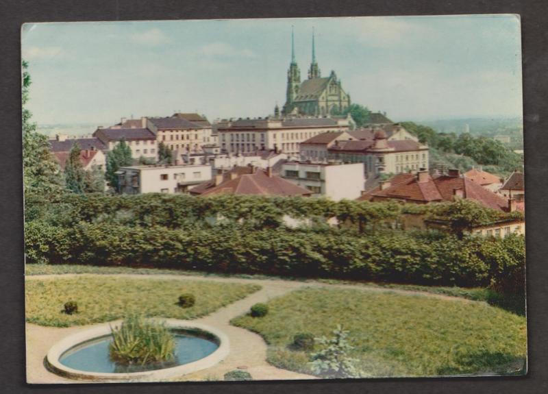 View From The Castle, Petrov, Czechoslovakia - Used 1964