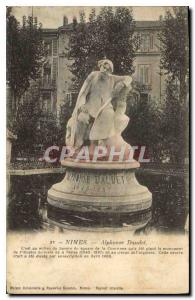 Postcard Old Nimes Alphonse Daudet