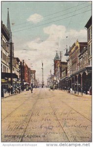 Pennsylvania Allentown Hamilton Street 1907