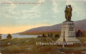 Lake Goerge Battle Monument - Lake George, New York NY  