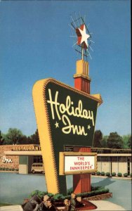 Kenilworth New Jersey NJ Hotel Holiday Inn Vintage Postcard