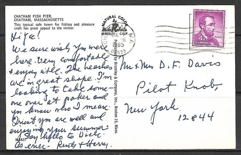 Massachusetts, Chatham - Fish Pier - [MA-276]