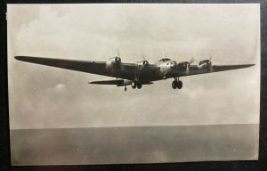 Mint Netherlands Real Picture Postcard Boening XB 15 Bomber Of US army