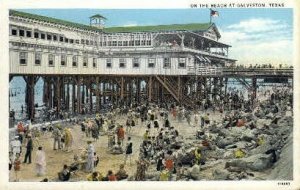 On The Beach - Galveston, Texas TX  