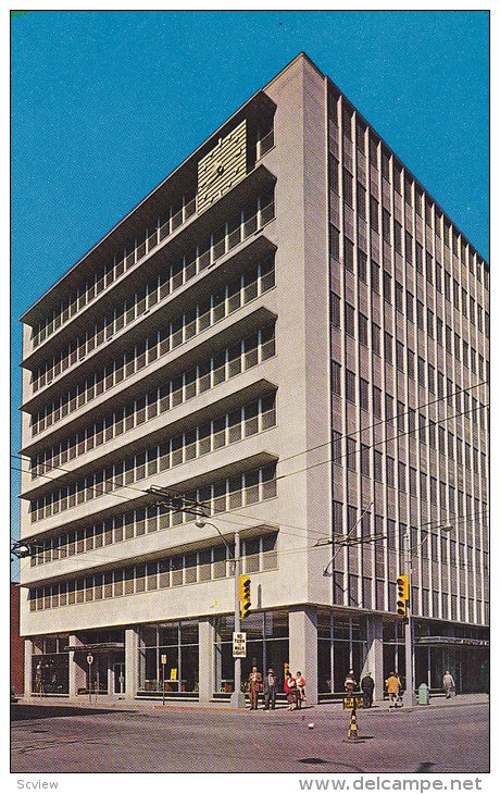 The St. Lawrence Seaway Authority of Canada Building,  Cornwall,  Ontario,  C...