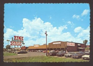 CHAMBERS SOUTH DAKOTA SD AL'S OASIS RESTAURANT OLD CARS VINTAGE POSTCARD