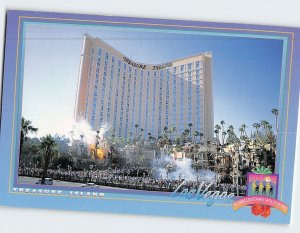 Postcard Treasure Island Las Vegas Nevada USA