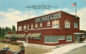 Indiana Roby Phil Smidt & Son Fish Chicken Dinners Restaurant Postcard 22-2534