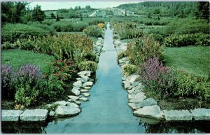 The Terrace Panel International Peace Garden Dunseith North Dakota Postcard