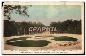 Old Postcard Foret De Compiegne General view of the Glade