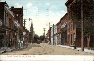 Milton PA South Front St. c1910 Postcard