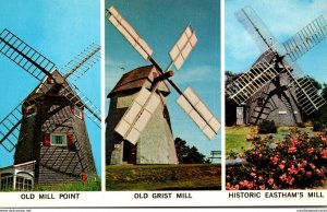 Massachusetts Cape Cod Windmills Old Mill Point Old Grist Mill & Eastham'...