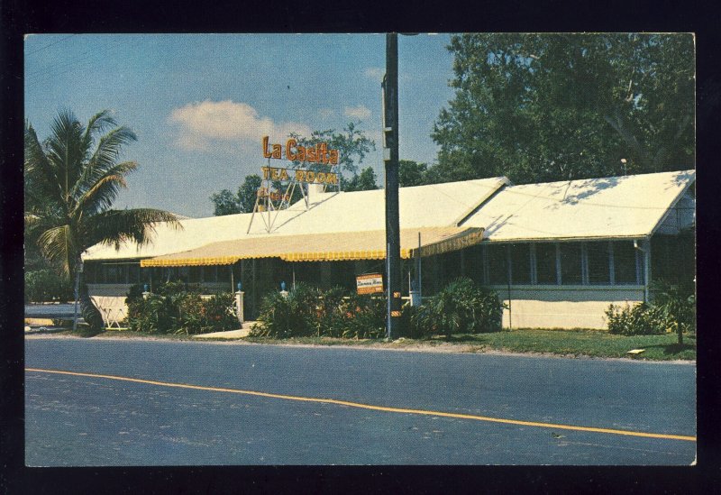 Miami, Coconut Groove, Florida/FL Postcard, La Casita Tea Room Restaurant