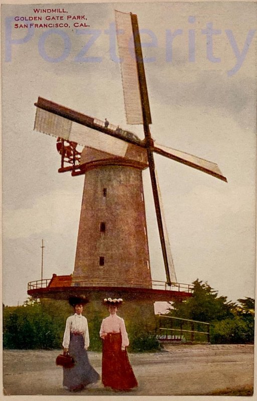 Windmill Golden Gate Park San Francisco 