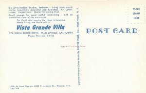 CA, Palm Springs, California, Vista Grande Villa, Dexter Press No. 11177-B