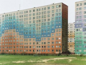 Rzeszow Poland Giant House Block Of Flats Polish Photo Award Postcard