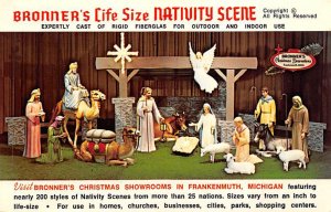 Bronner's Life Size Nativity Scene Bronner's Christmas Showrooms Frankenmuth MI 