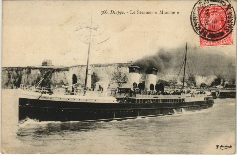 CPA ak the steamer Dieppe-sleeve ships (1206595) 