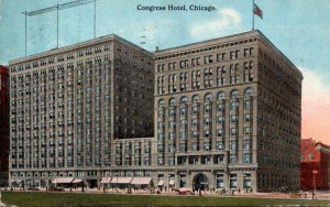 Illinois Chicago The Congress Hotel 1915