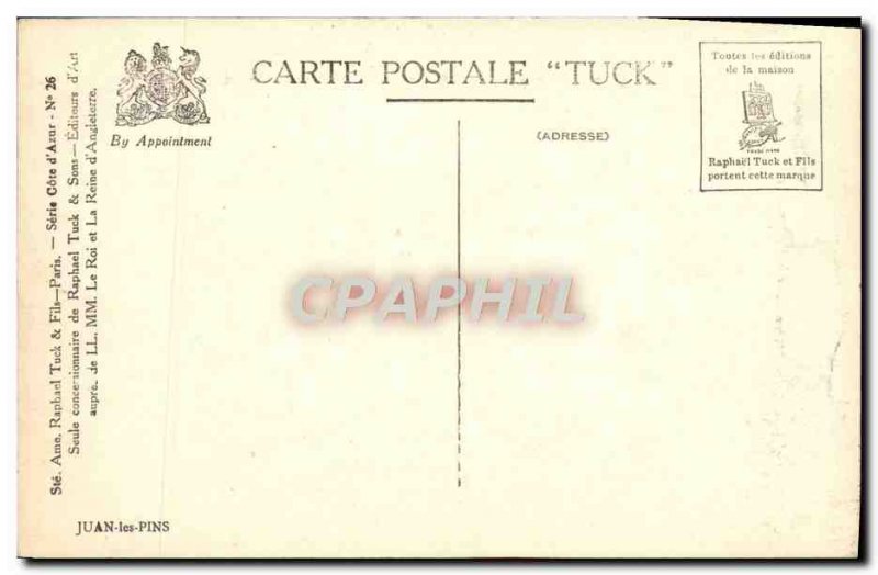 Old Postcard Juan les Pins