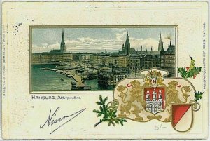 32966 - postcards VINTAGE POSTCARD: GERMANY Germany - HAMBURG 1902-