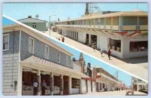 TRIMPER'S AMUSEMENTS OCEAN CITY MARYLAND BOARDWALK 1970's ERA CHROME POSTCARD