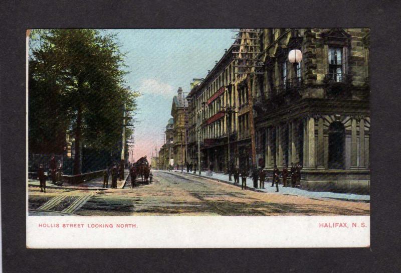 NS Hollis St Street Halifax Nova Scotia Canada Carte Postale Postcard