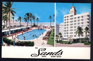 Florida MIAMI BEACH The Sands Hotel on the Oceanfront on Lincoln Road - Chrome