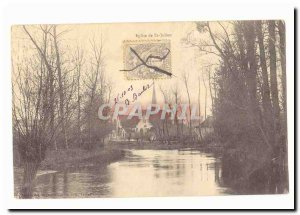 Surroundings of Troyes Old Postcard Church of St Julien