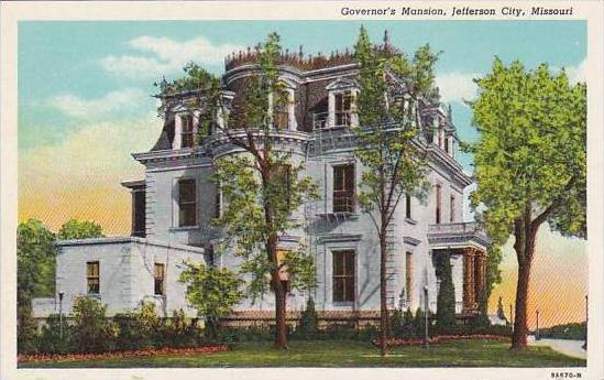 Missouri Jefferson City Governors Mansion