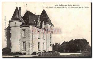 Old Postcard Les Chateaux De La Vendee La Mothe Achard The Chateau De La Foret