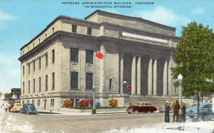 Veterans Administration Building Cheyenne In Wonderful Wyoming Vintage Postcard