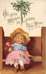 New Year, Ellen H Clapsaddle, Series 47 Postal Used Unknown 