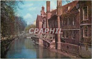 Cambridge Modern Postcard The Wooden Bridge of Queen College