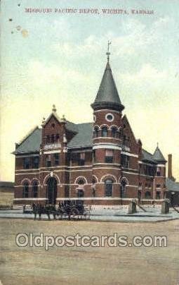 Missouri Pacific Depot, Wichita, KS, Kansas USA Train Railroad Station Depot ...