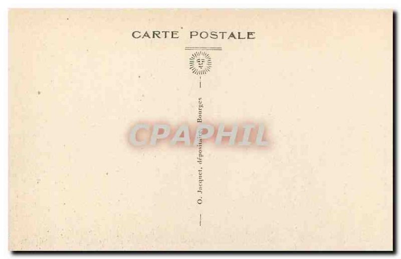 Old Postcard Ctahedrale Bourges The Harvest