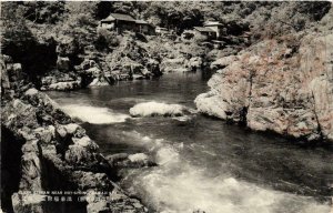 CPA AK Clear Stream near Hot-Spring Kawaji Spa JAPAN (724435)