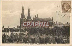 Postcard Old Sees Orne La Cathedrale