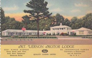 Florida Jacksonville Mount Vernon Motor Lodge