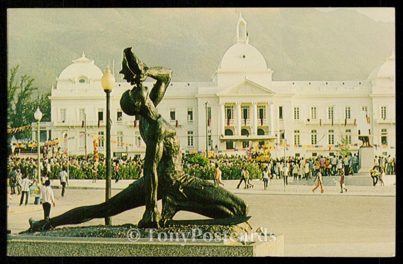 Maron and National Palace, Haiti