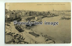 f0345 - LB&SCR Ferry Brighton at Dieppe - postcard