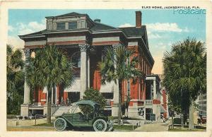 FL, Jacksonville, Florida, Elks Home, H. & W.B. Drew & Company, Tichnor R-31874